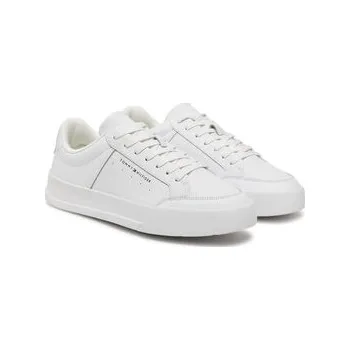 Pánská móda Sneakersy Tommy Hilfiger Th Court Mix Lth FM0FM05489 Bílá 45