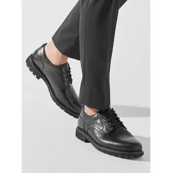 Pánské polobotky Polobotky Clarks Batcombe Tie 261734347 Černá 41_5