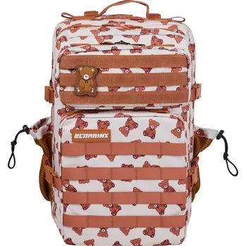 Sportovní taška ELITEX TRAINING Batoh Elitex Training 45L Teddy Bear V1 do kabiny, voděodolný 45 LITRŮ KAŠTANOVÁ