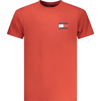Pánské tričko Tommy Jeans DM0DM20740 Pánské tričko červené 3XL