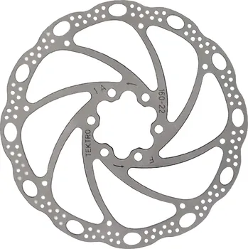 Brzda na kolo ROCKRIDER Brzdový kotouč TEKTRO TR-8 160 mm 6 otvorů 160 MM