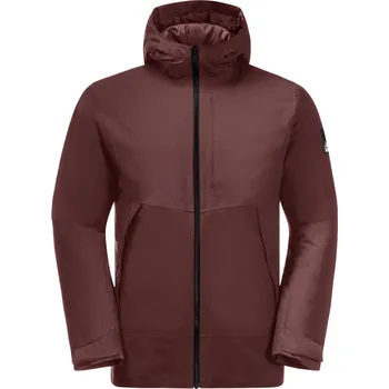 Pánská bunda Vínová pánská zimní bunda Jack Wolfskin Tempelhof Jkt M 1115491-2185 Velikost: S