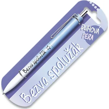 Nekupto Duhová propiska s potiskem - Bezva spolužák