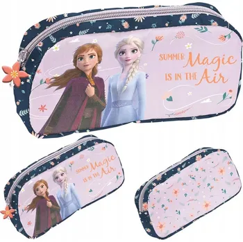 Penál Školní penál pouzdro Frozen LEDOVÉ KRÁLOVSTVÍ
