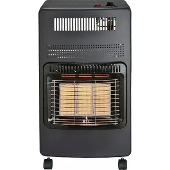 Přímotop Plynový ohřívač Gordon 4200 W černý 420 x 730 mm