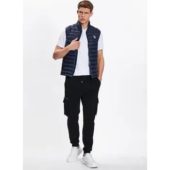 Pánské oblečení KARL LAGERFELD Vesta 505023 500590 Tmavomodrá Regular Fit 54