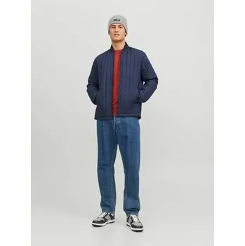 Jack & Jones Bunda pro přechodné období City 12237729 Tmavomodrá Regular Fit S
