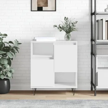 Příborník do zásuvky Příborník bílý 60 x 35 x 70 cm kompozitní dřevo - 8720845874155