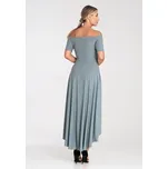 FIGL Večerní šaty M1032 Šedá Regular Fit M