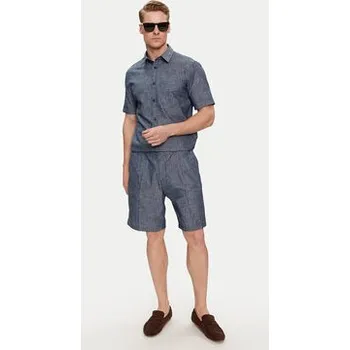 United Colors Of Benetton Košile 5WV1UQ03P Modrá Regular Fit M