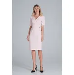 FIGL Šaty M851 Růžová Regular Fit L