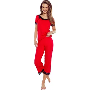 Dámské pyžamo Aster red - ELDAR Červená M