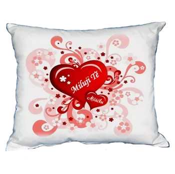 Dekorativní polštářek Moon River polštář Svatý Valentýn Miluji Tě miláčku 30x40 cm (valentýnský dárek)