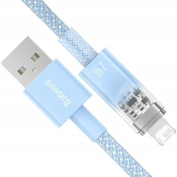 Datový kabel Kabel Baseus USB - Apple Lightning 1 m modrý
