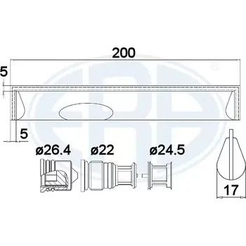 Sušič klimatizace ERA Vysoušeč klimatizace ERA 668011