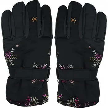 Rukavice Dívčí lyžařské rukavice pětiprsté zimní NOVITI 20 cm