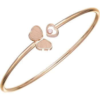 Náramek Zlatý Náramek Chopard Happy Hearts 85A083-5702
