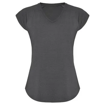 Dámské tričko Dámské sportovní tričko Avus, ebenově melírová, Velikost XXL