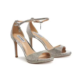 Dámské sandále Sandály Steve Madden Evers-R SM11003541 Stříbrná 39