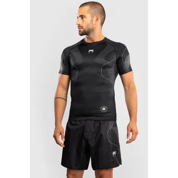 Oblečení pro bojové sporty VENUM Rashguard VENUM Nexus ČERNÁ