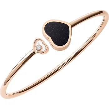 Náramek Zlatý Náramek Chopard Happy Hearts 857482-5512