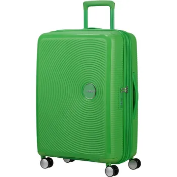 American Tourister Soundbox 67cm Grass Green Zelený rozšiřitelný