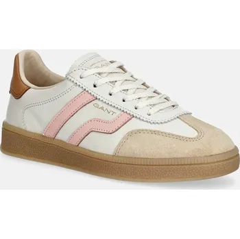 Dámské tenisky Kožené tenisky Gant Cuzima 32531247.G745 béžová 01X, EUR 36