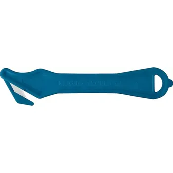 Pracovní nůž Modrý plastový bezpečnostní jednorázový nůž KLEVER EXCEL