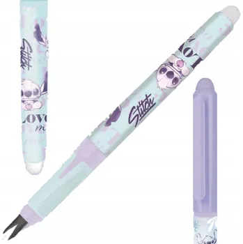 Mazací plnicí pero CoolPack růžové Lilo a Stitch modré