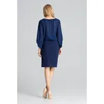 FIGL Sukně M688 Tmavomodrá Regular Fit XL
