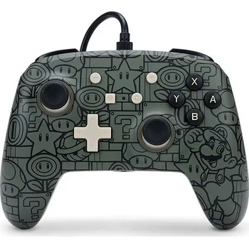 Gamepad PowerA Enhanced Wired Controller - Power-Up Mario - Nintendo Switch
