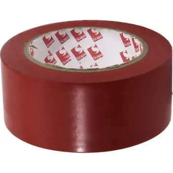 Lepicí páska Červená vyznačovací páska Super - 33 m x 5 cm