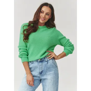 Dámská móda Svetr model 223246 Makadamia universal