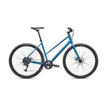Specialized SIRRUS X 1.0 STEP THROUGH - M, Satin Grey Blue / Cast Blue Metallic Frost Reflective, 2026