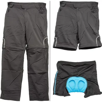 cyklistické kraťasy Shimano Shimano Touring kalhoty s odnímatelnou vložkou a nohavicemi velikost XXXL
