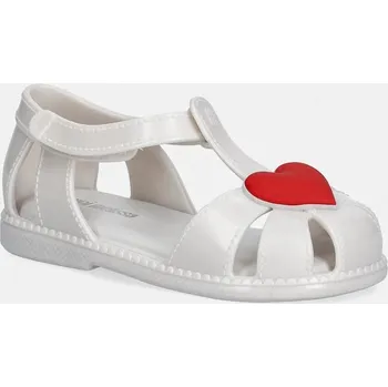 Dívčí sandály Dětské sandály Melissa HIP HEART BALLERINA BB M.37783 bílá 00X, EUR 27