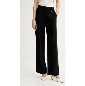 Dámské kalhoty Kalhoty Silvian Heach PILLAR GPP26073PA černá 99X, vel. 36