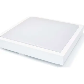 LED panel KOLORENO Přisazené čtvercové stropní svítidlo 2xE27 Supra - Bílé