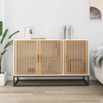 Příborník do zásuvky Příborník bílý 105 x 30 x 65 cm kompozitní dřevo - 8720845726331