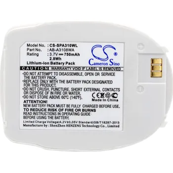 Telefonní příslušenství Baterie Cameron Sino CS-SPA310WL, Li-Ion, 750