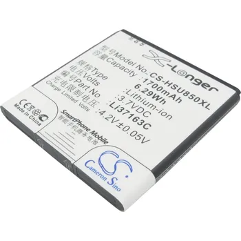 Baterie pro mobilní telefon Baterie Cameron Sino CS-HSU850XL, Li-Ion, 1700