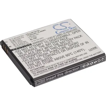 Baterie pro mobilní telefon Baterie Cameron Sino CS-LVP701SL, Li-Ion, 1750