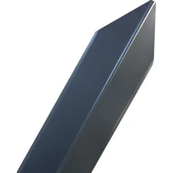 Stavební profil Černá kovová ochrana rohů zdí a stěn (L-profil) - 150 cm x 4,5 cm x 0,55 mm, 20065250