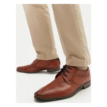 Pánská móda Polobotky Bugatti 311A311U4000 Hnědá 43