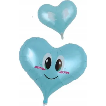 Balónek Fóliový balónek Ibrex srdce modré