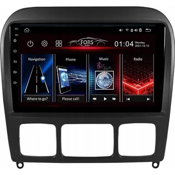 Autorádio Autorádio Android FS6-Max pro Mercedes-Benz S-Class 2006+ 6/128GB CarPlay Android Auto 2K DSP