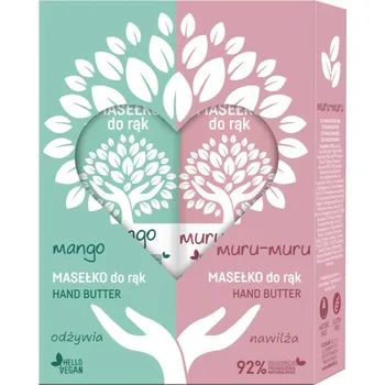 Kosmetická sada FlosLek Laboratorium Hand Butter FlosLek Laboratorium Mango krém na ruce 50 ml + FlosLek Laboratorium Muru-Muru krém na ruce 50 ml kosmetická sada