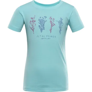 Chlapecké tričko Dětské bavlněné triko ALPINE PRO Dallo 2 modré Velikost: 140-146