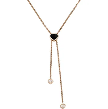 Náhrdelník Zlatý náhrdelník Chopard Happy Hearts 81A148-5201