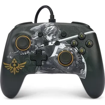 Gamepad PowerA Enhanced Wired Controller - Battle-Ready Link - Nintendo Switch